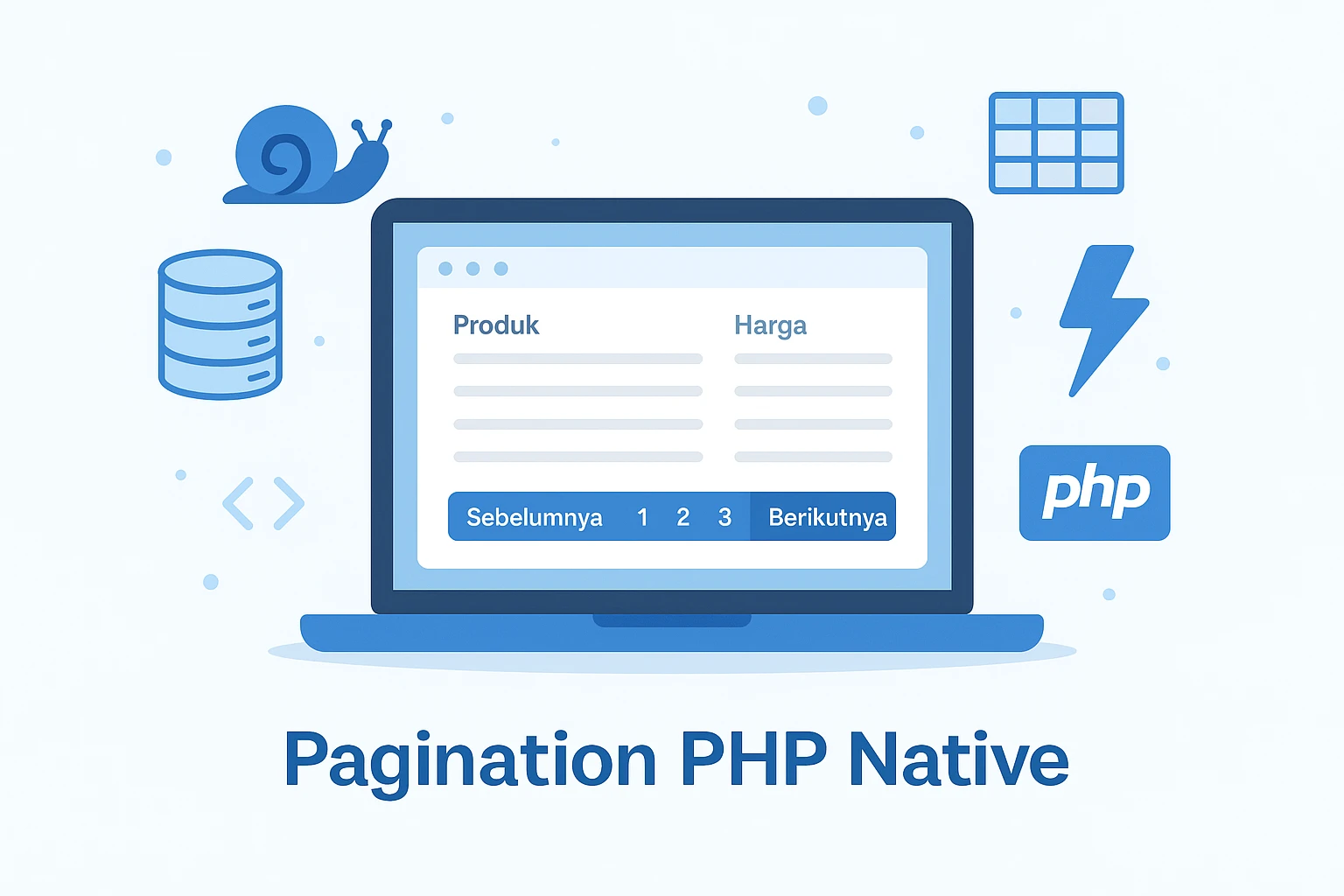 Menggunakan Pagination di PHP Native untuk Pemula